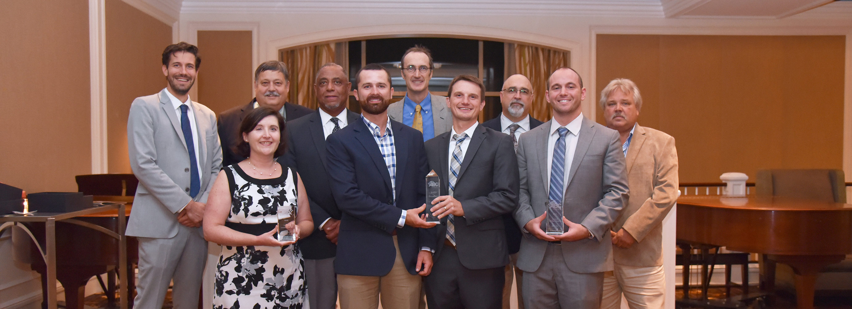 Ceremony for Excellence in Construction Award for St James Plaza