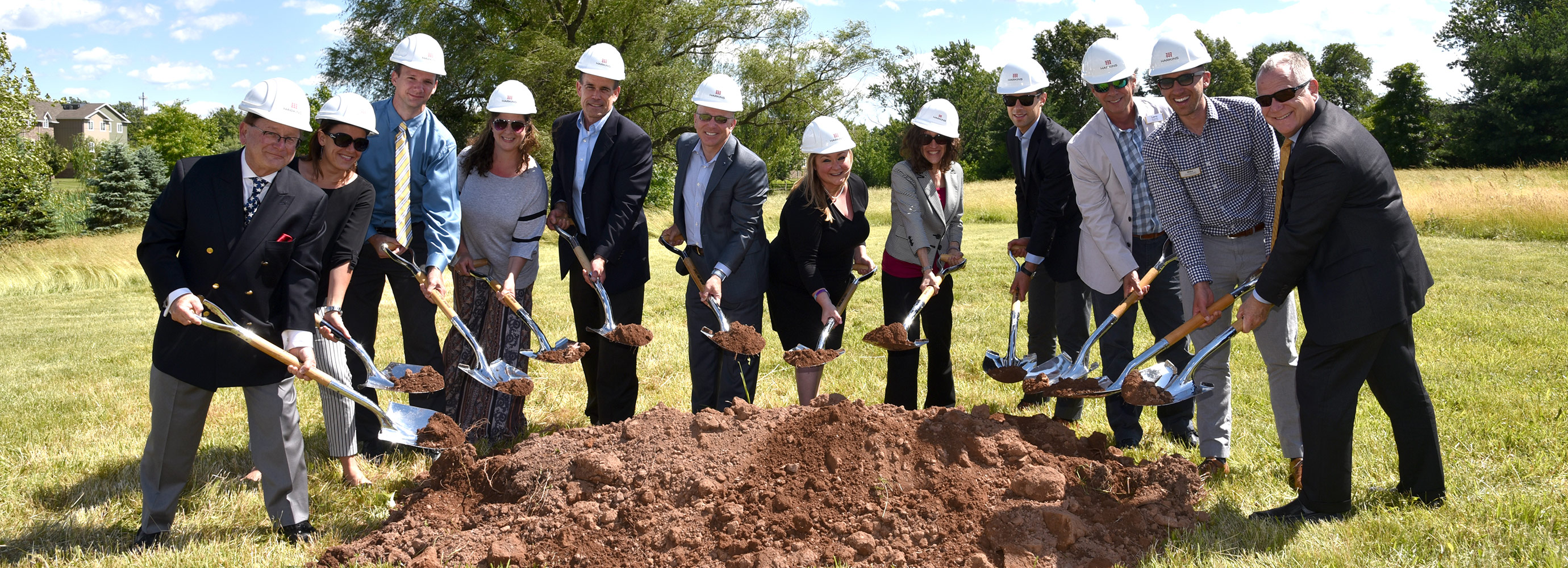 Construction team breaks ground on project in PA