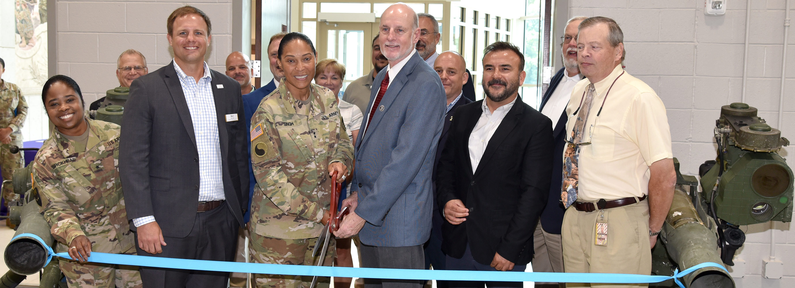 Government Construction Readiness Center Ribbon Cutting