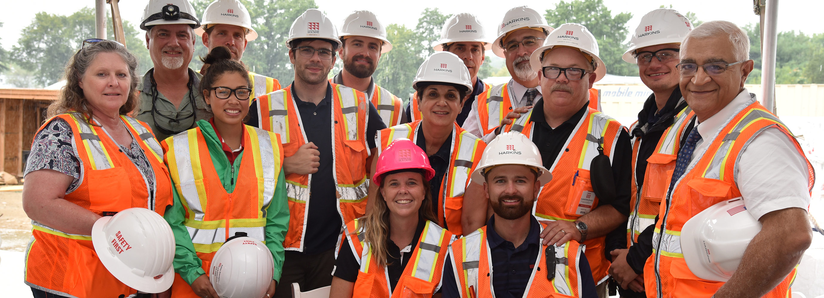 Construction Topping Out Group Harkins