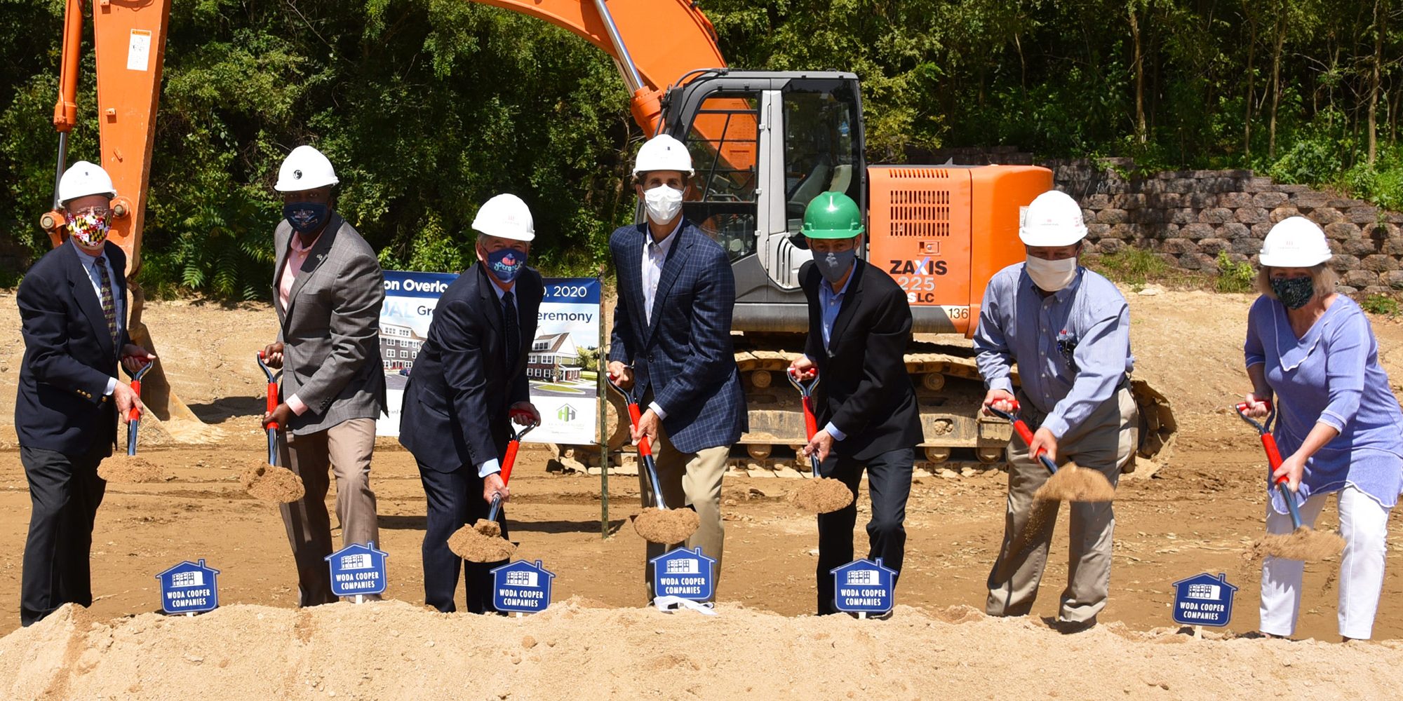 Robinson Overlook virtual groundbreaking ceremonial dig