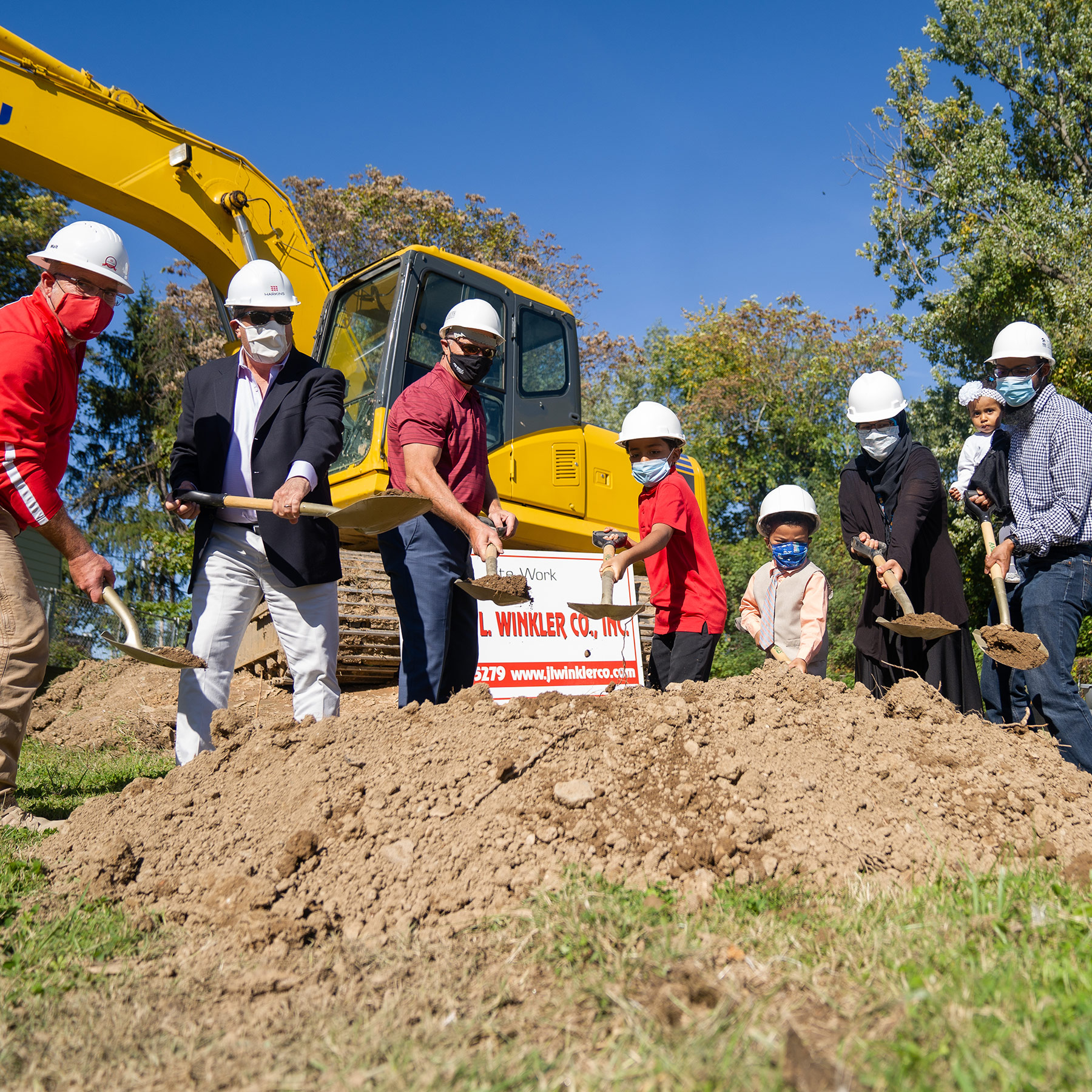 Harkins Celebrates Groundbreaking of Habitat House